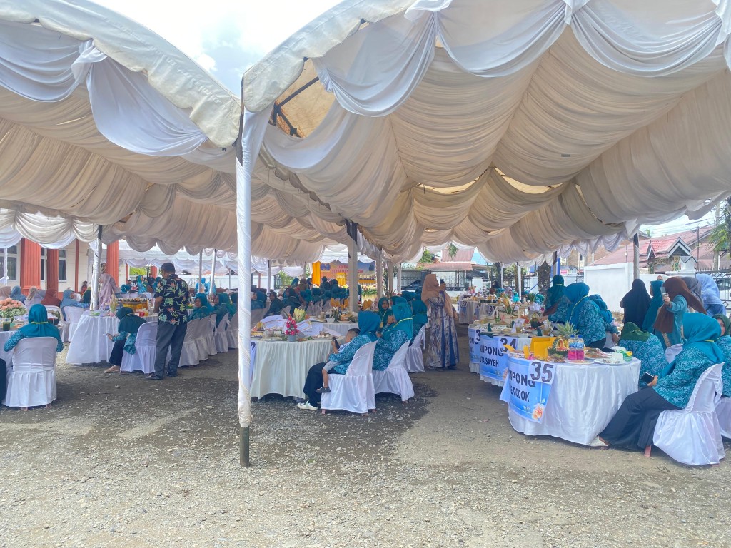 Mengikuti lomba Masak Menu serba ikan dan B2SA dan meraih juara harapan 2 Sekabupaten Nagan raya.